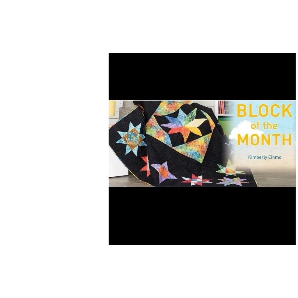 Craftsy 2015 Block of the Month Night Stars Anthology Fabrics New In Package